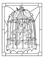 A coloring page of the spiderwick chronicles